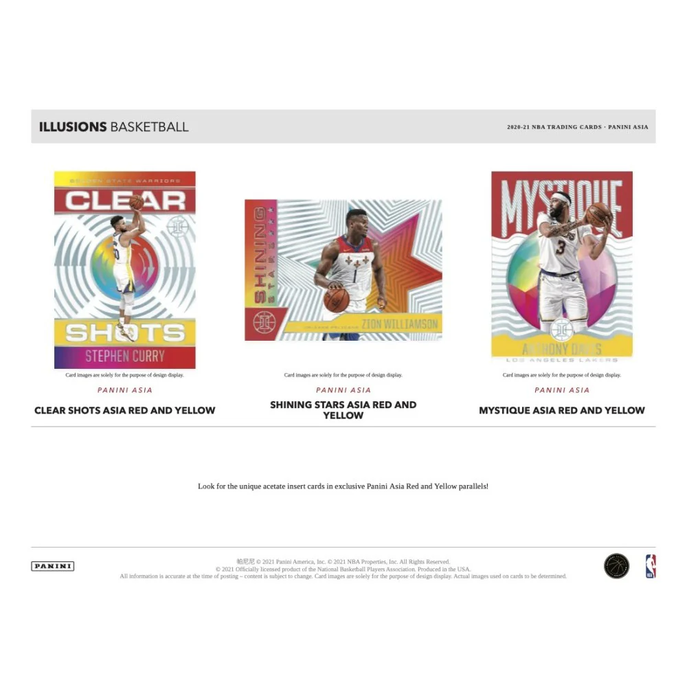 2020/21 Panini Illusions Basketball Asia - Tmall Box - Image 3