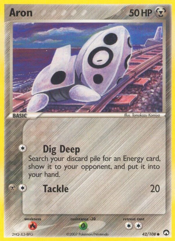 Aron (42/108) (Power Keepers)