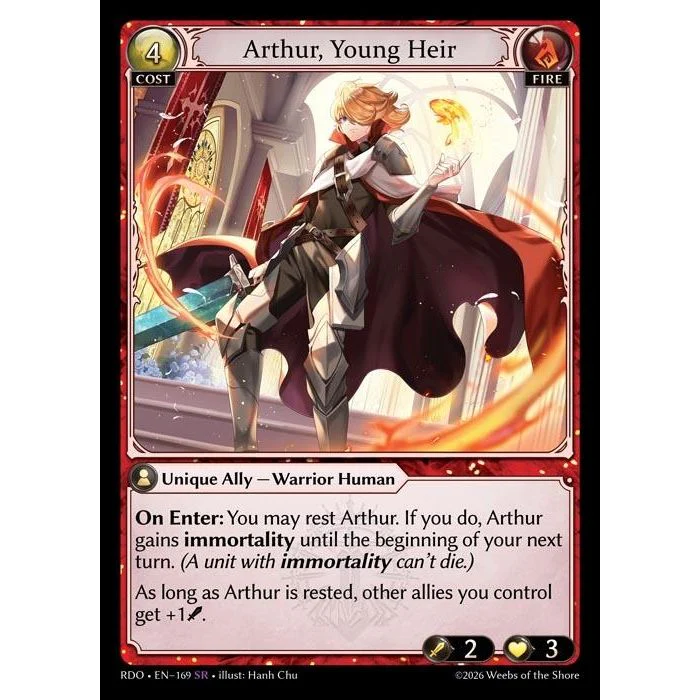 Arthur, Young Heir (169) (Radiant Origins)