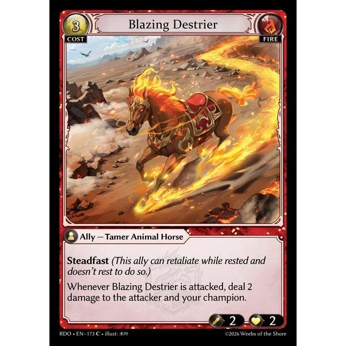Blazing Destrier (173) (Radiant Origins)