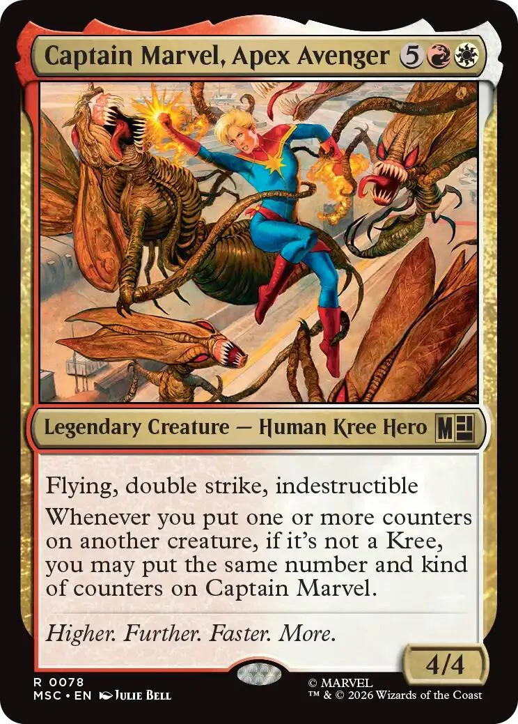 Captain Marvel, Apex Avenger (78) (Commander: Marvel Super Heroes)