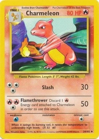 Charmeleon (024/102) (Base Set)
