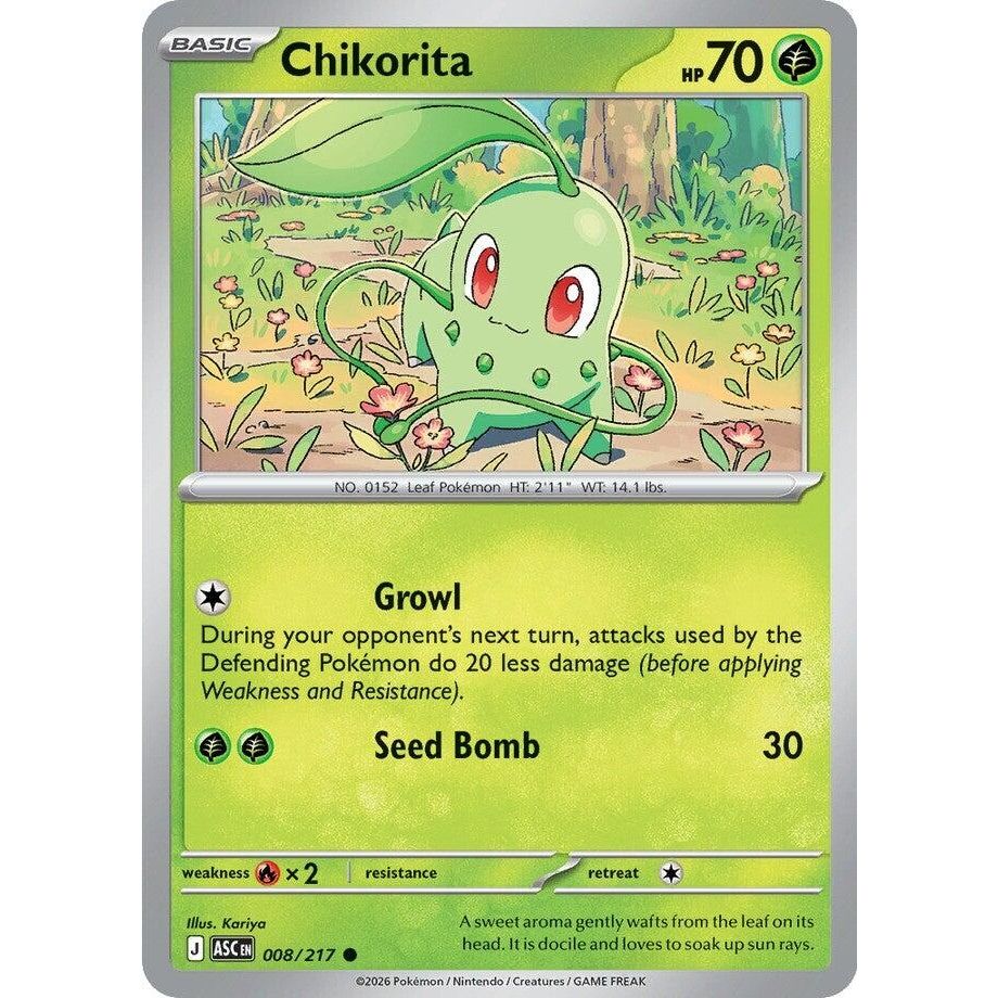 Chikorita (008/217) (ME: Ascended Heroes)