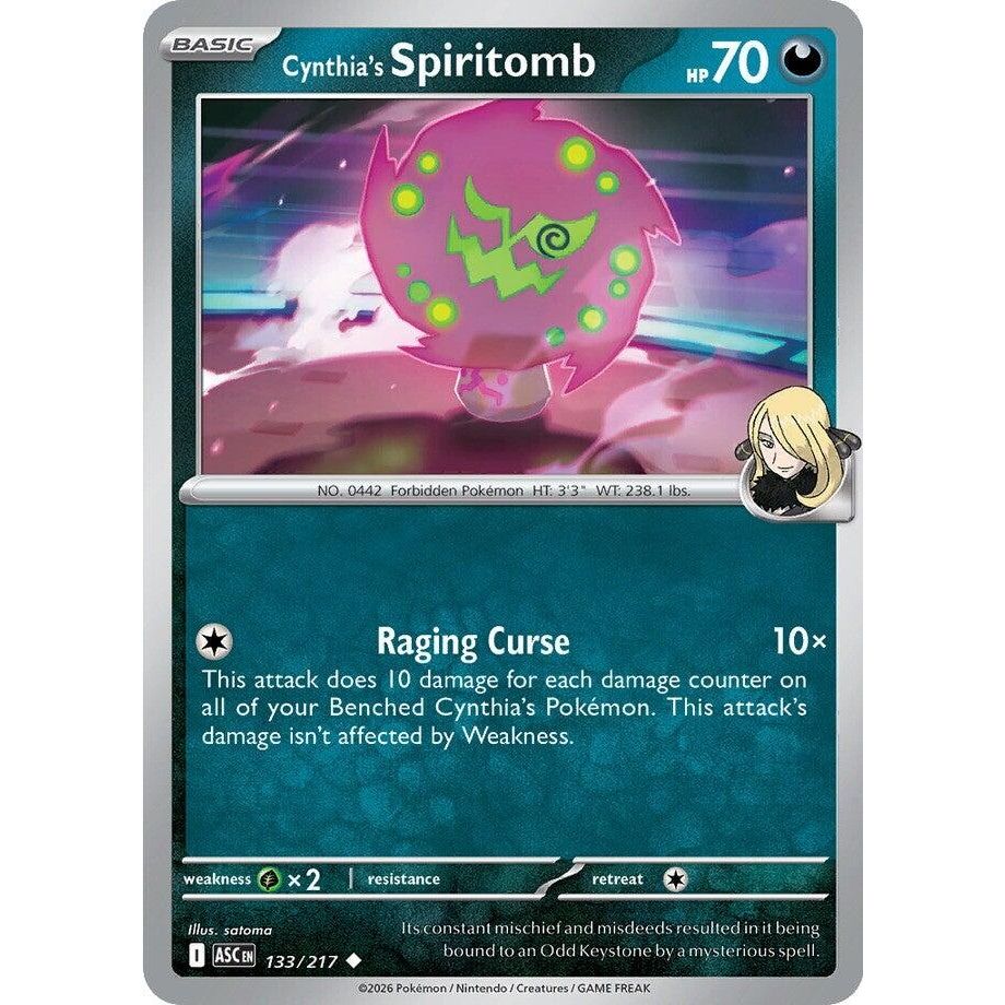 Cynthia's Spiritomb (133/217) (ME: Ascended Heroes)