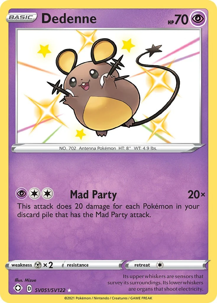 Dedenne (SV051/SV122) (Shining Fates: Shiny Vault) (SHFSV)