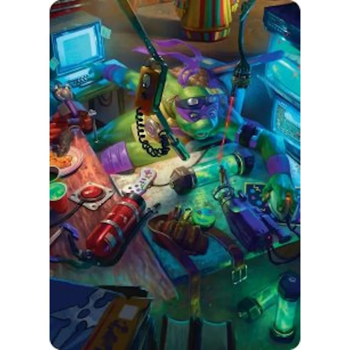 Donatello, the Brains Art Card (40) (Teenage Mutant Ninja Turtles)