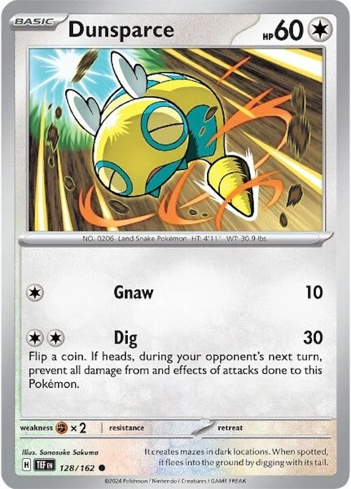 Dunsparce (128/162) (SV05: Temporal Forces)