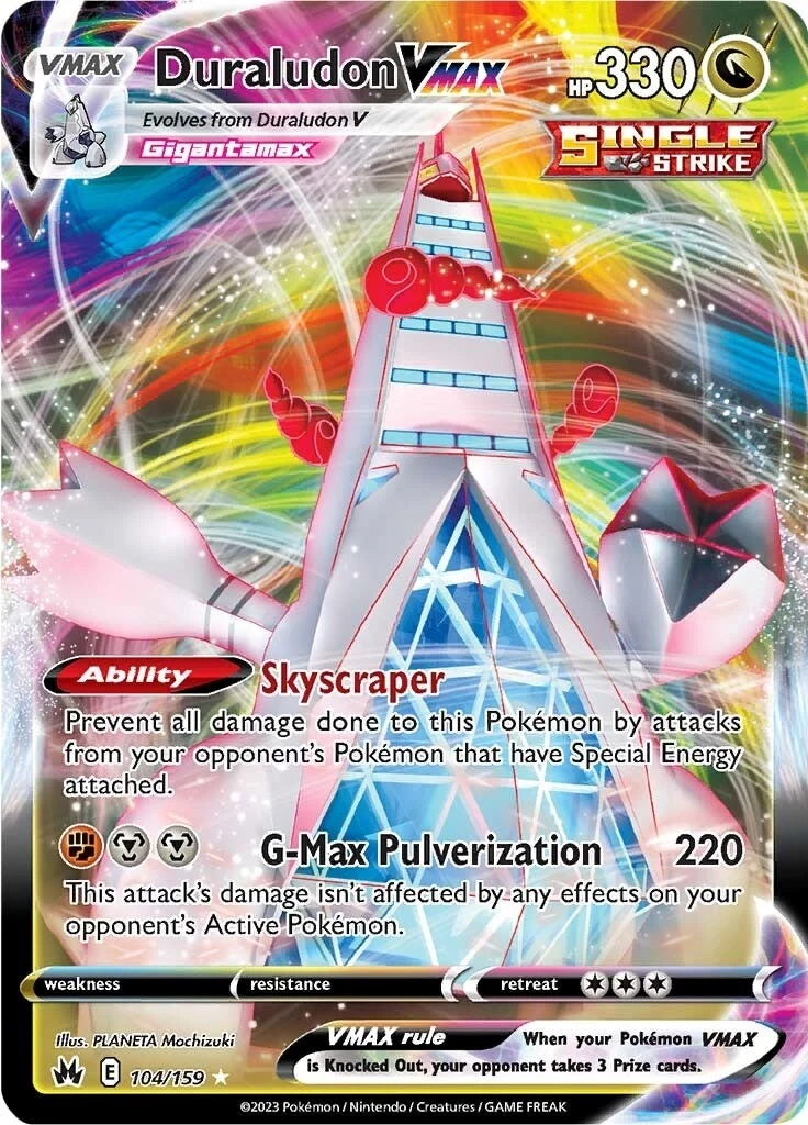 Duraludon VMAX (104/159) (SWSH: Crown Zenith)