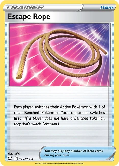 Escape Rope (125/163) (SWSH05: Battle Styles) (SWSH05)