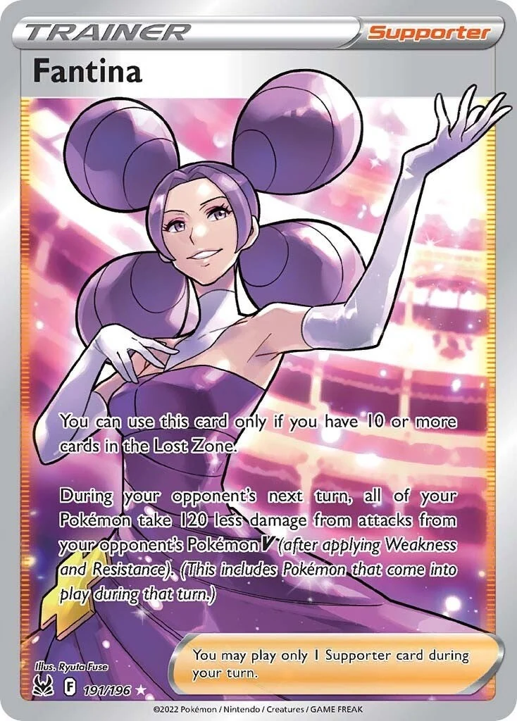 Fantina (Full Art) (191/196) (SWSH11: Lost Origin) (SWSH11)