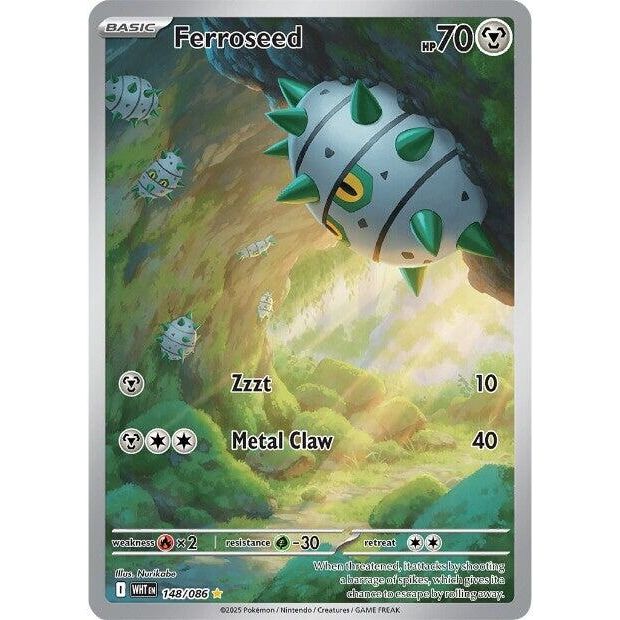 Ferroseed (148/086) (SV: White Flare)