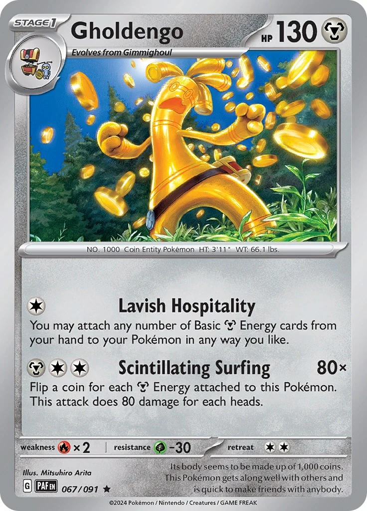 Gholdengo (067/091) (SV: Paldean Fates)