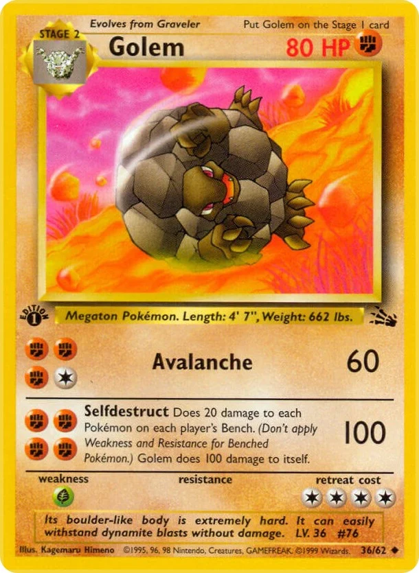 Golem (36/62) (Fossil)