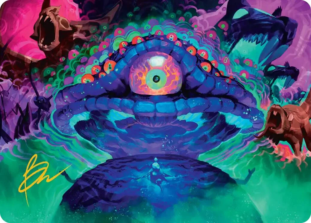 Humongous Fungus Art Card (Gold-Stamped Signature) (45) (Teenage Mutant Ninja Turtles)