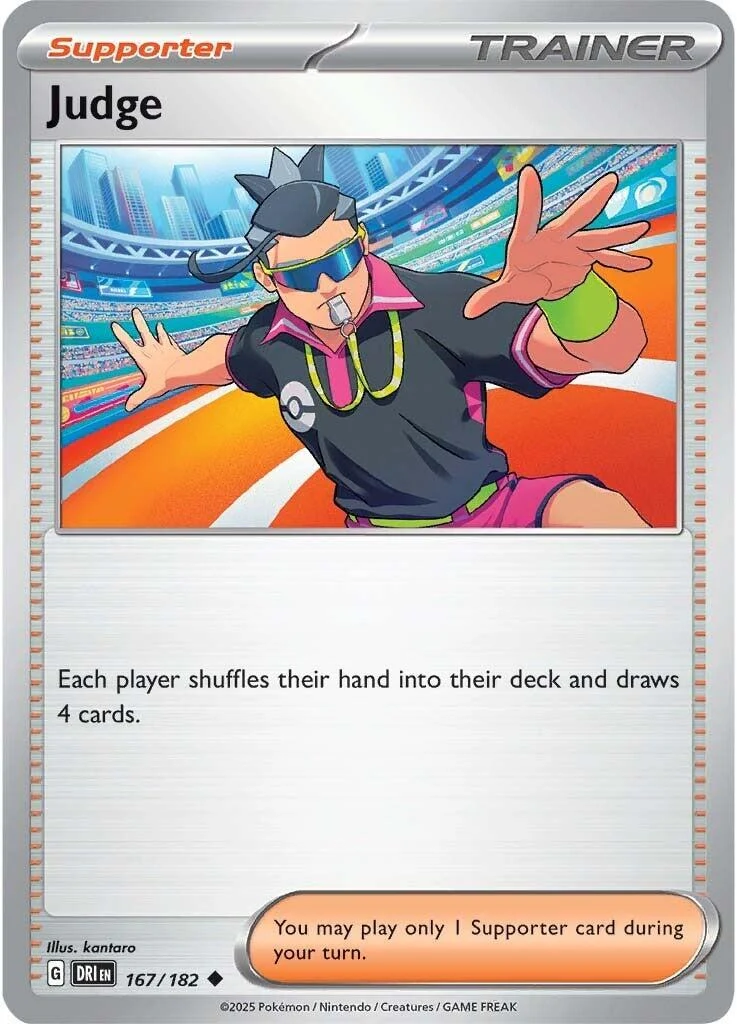 Judge (167/182) (SV10: Destined Rivals)