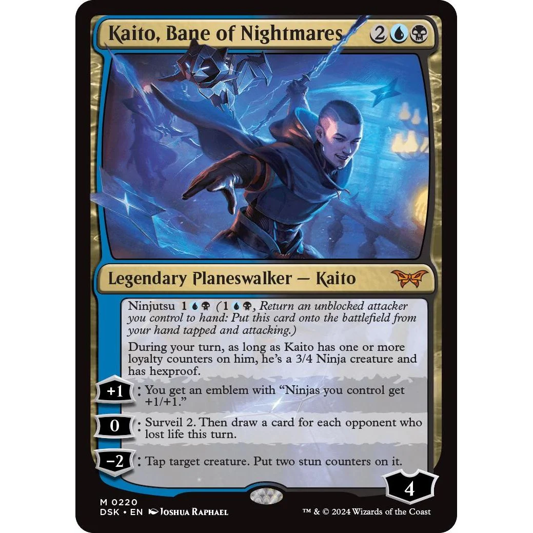 Kaito, Bane of Nightmares (220) (Duskmourn: House of Horror)