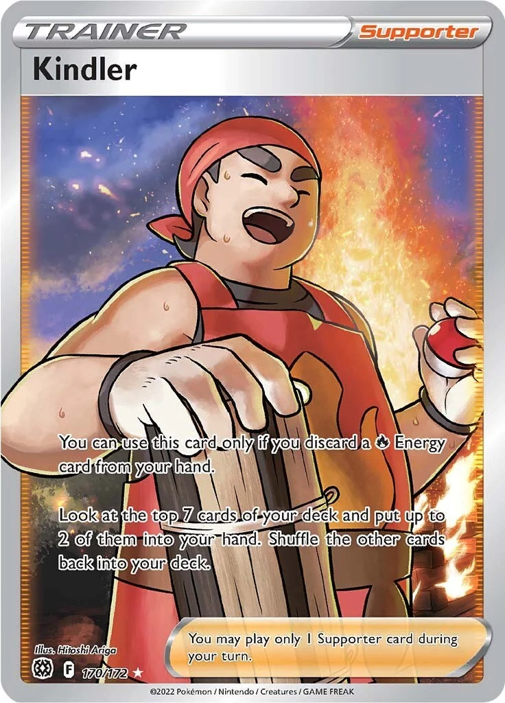 Kindler (Full Art) (170/172) (SWSH09: Brilliant Stars) (SWSH09)