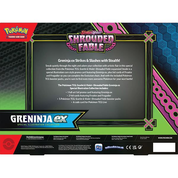 POKÉMON TCG Scarlet & Violet 6.5: Shrouded Fable Kingdra/Greninja ex Special Collection - Image 3