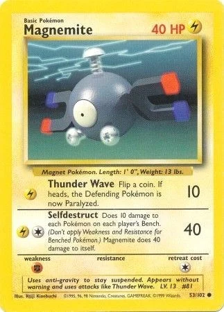 Magnemite (053/102) (Base Set)