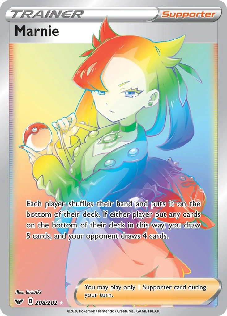 Marnie (Secret) (208/202) (SWSH01: Sword & Shield Base Set)
