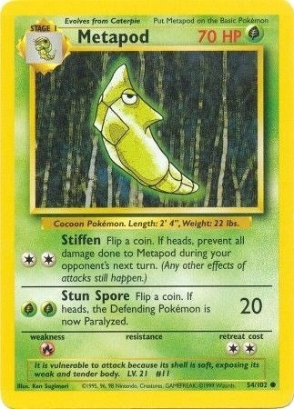 Metapod (054/102) (Base Set)