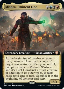 Mishra, Eminent One (Extended Art) (48) (The Brothers' War)
