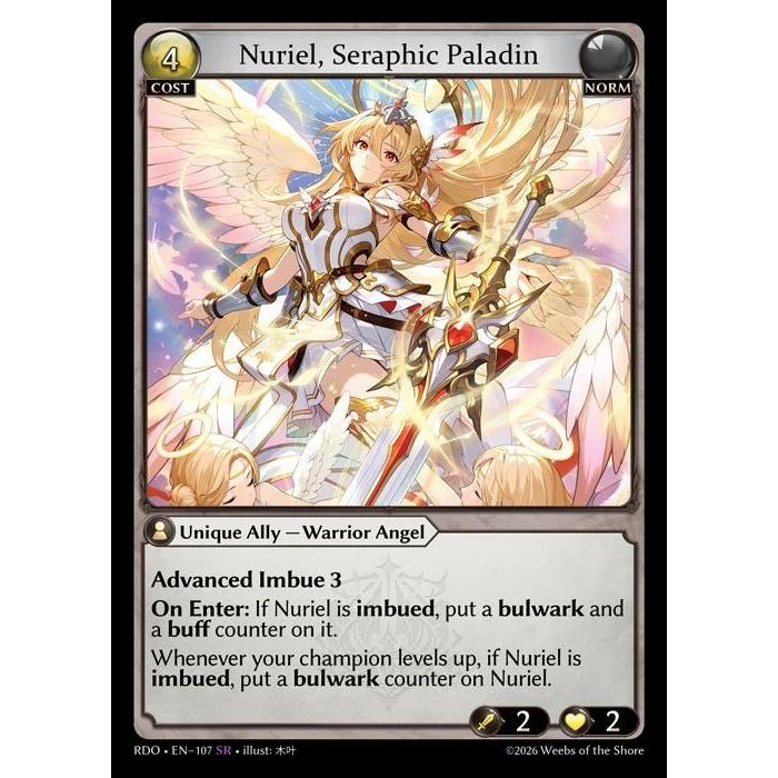 Nuriel, Seraphic Paladin (107) (Radiant Origins)