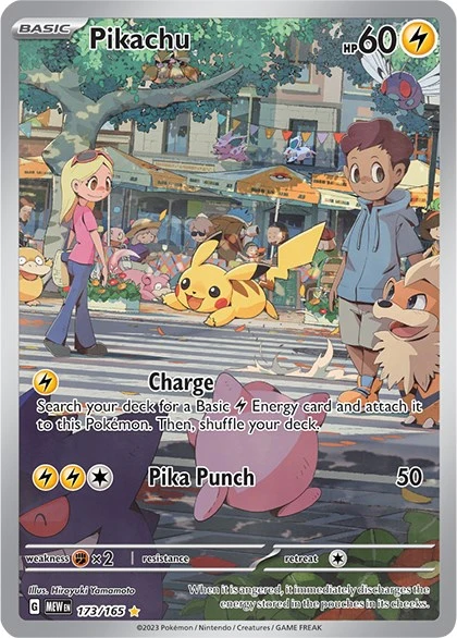 Pikachu (173/165) (SV: Scarlet & Violet 151) (MEW)