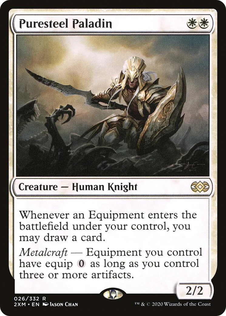 Puresteel Paladin (26) (Double Masters)