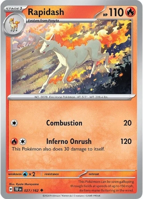 Rapidash (027/162) (SV05: Temporal Forces)