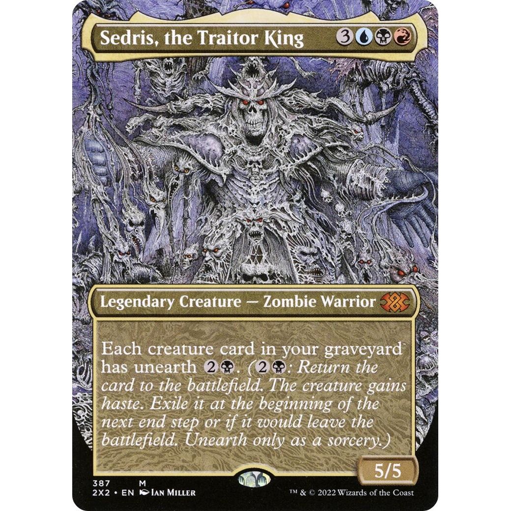 Sedris, the Traitor King (Borderless) (387) (Double Masters 2022)