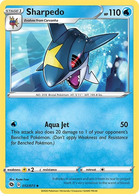 Sharpedo (12/73) (Champion's Path) (CHP)