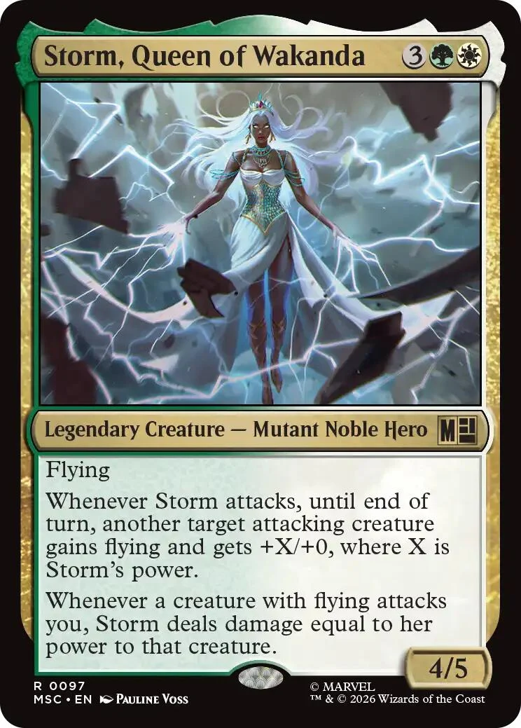 Storm, Queen of Wakanda (97) (Commander: Marvel Super Heroes)