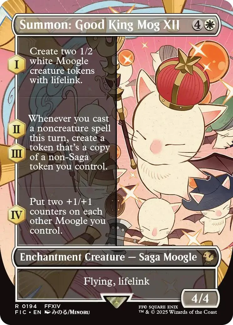 Summon: Good King Mog XII (Borderless) (194) (FINAL FANTASY)