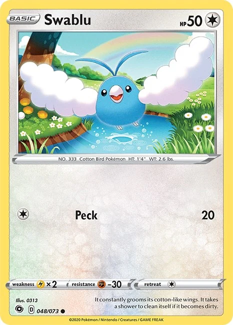 Swablu (48/73) (Champion's Path) (CHP)