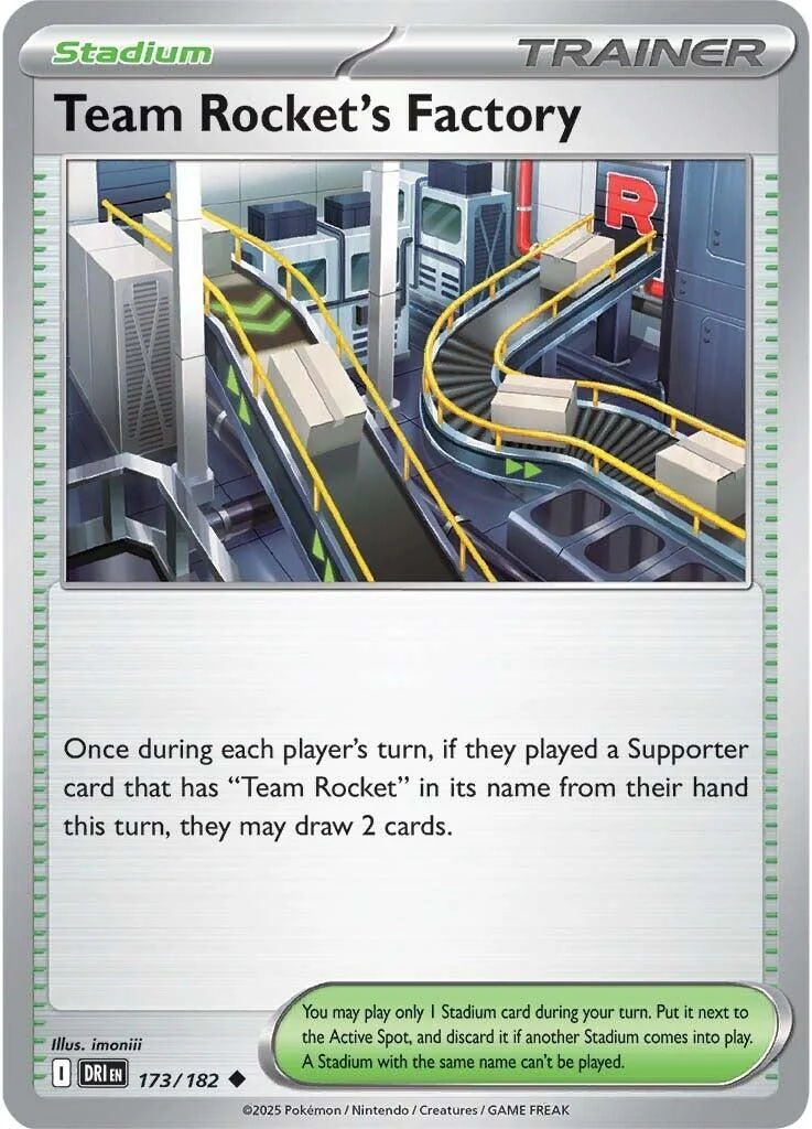 Team Rocket's Factory (173/182) (SV10: Destined Rivals)