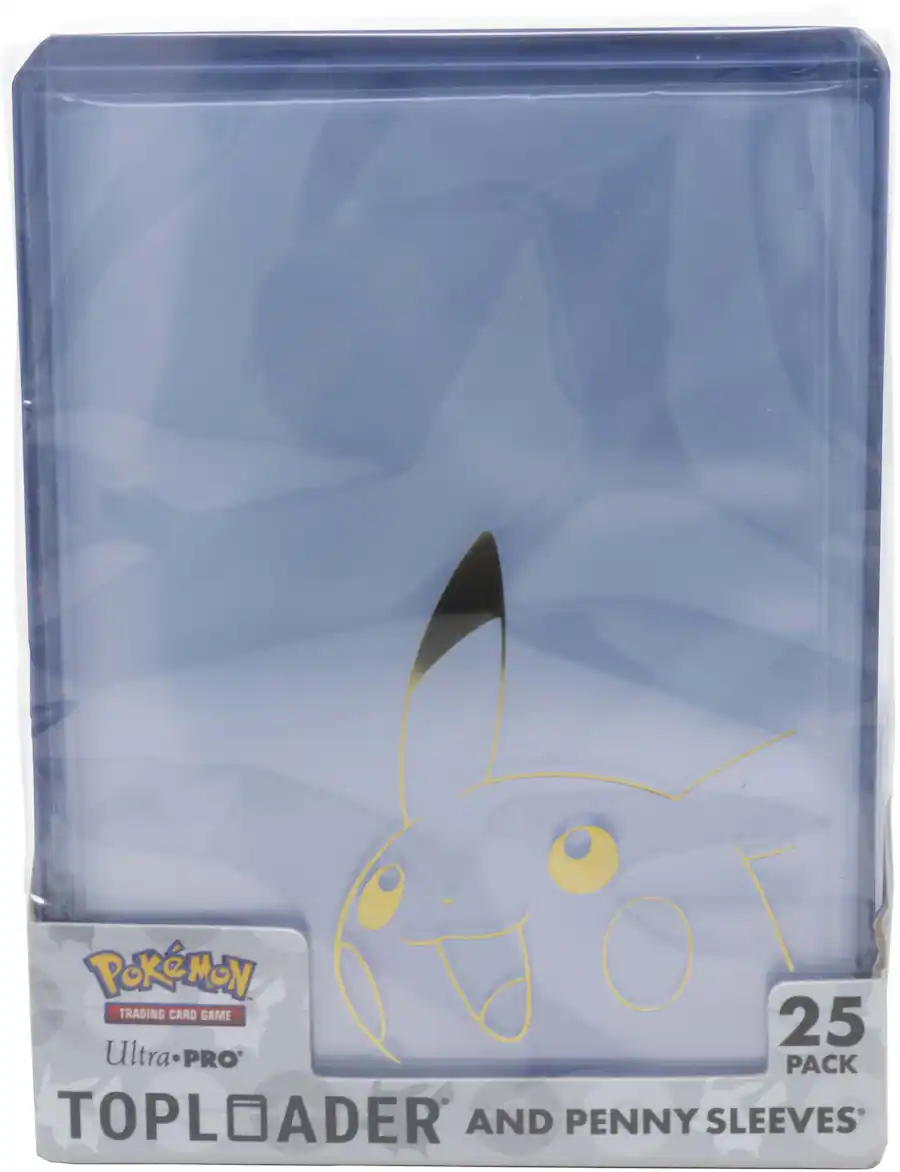 Ultra PRO - Pikachu Toploader and Penny Sleeves Combo Pack (25 Pack) - Image 3
