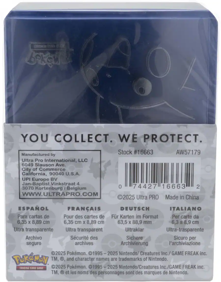 Ultra PRO - Pikachu Toploader and Penny Sleeves Combo Pack (25 Pack) - Image 5