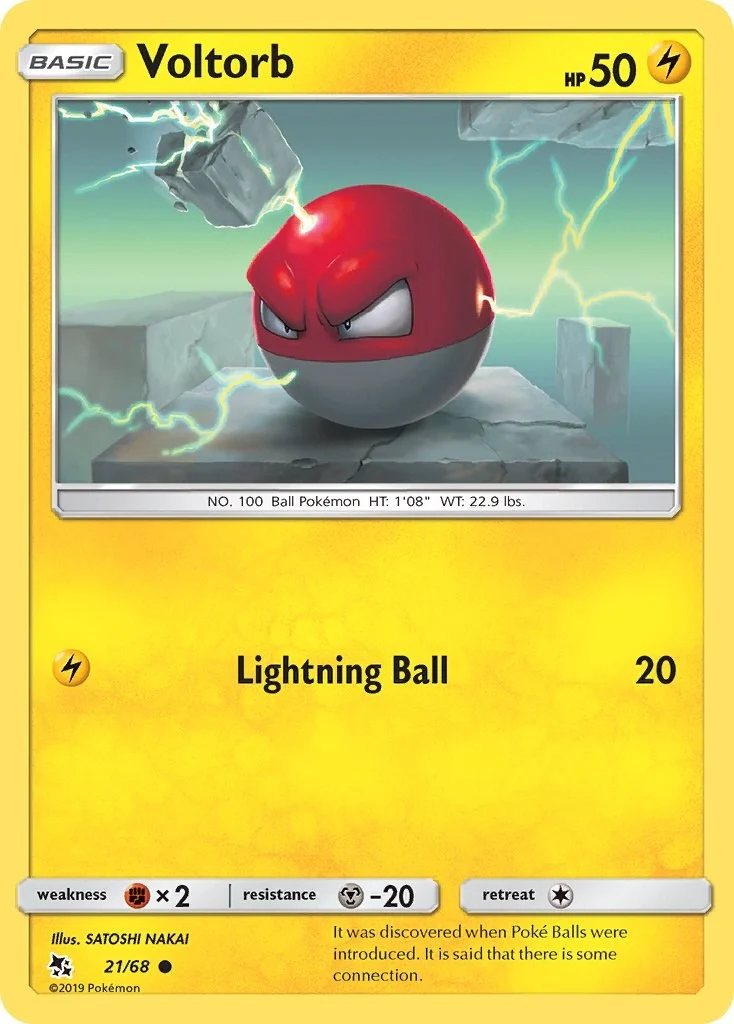 Voltorb (21/68) (Hidden Fates)